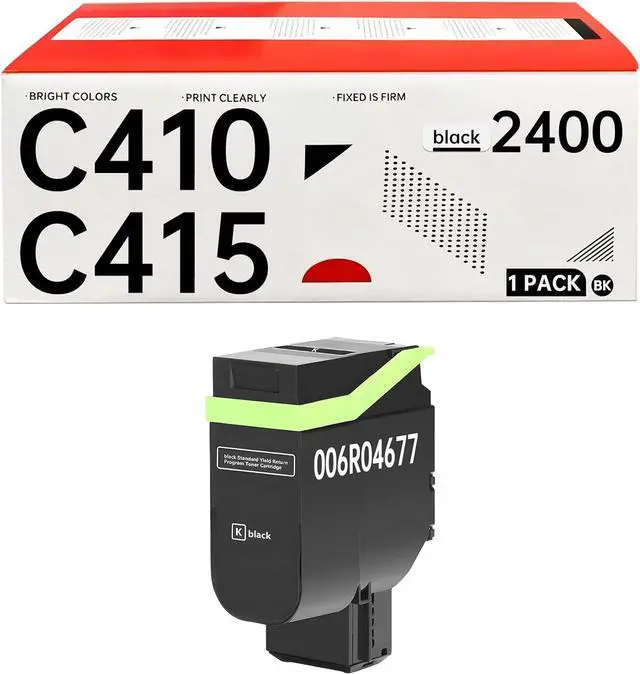 Main image of C410 C415 006R04677 Black Toner Cartridge 2400 Pages