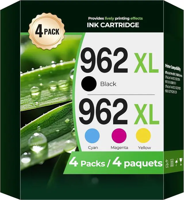 Main image of 962XL Ink Cartridges Combo Pack OfficeJet Pro 9010 9015e 9020 9018 Ink