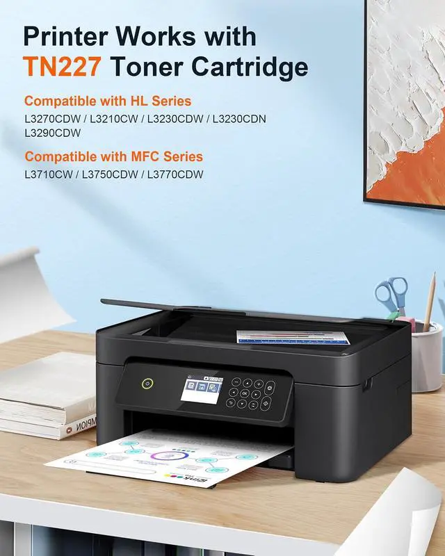 Alt view image 2 of 7 - E-Z Ink Pro Compatible for Brother TN227 Toner TN 227 TN-227 TN 223 TN-223