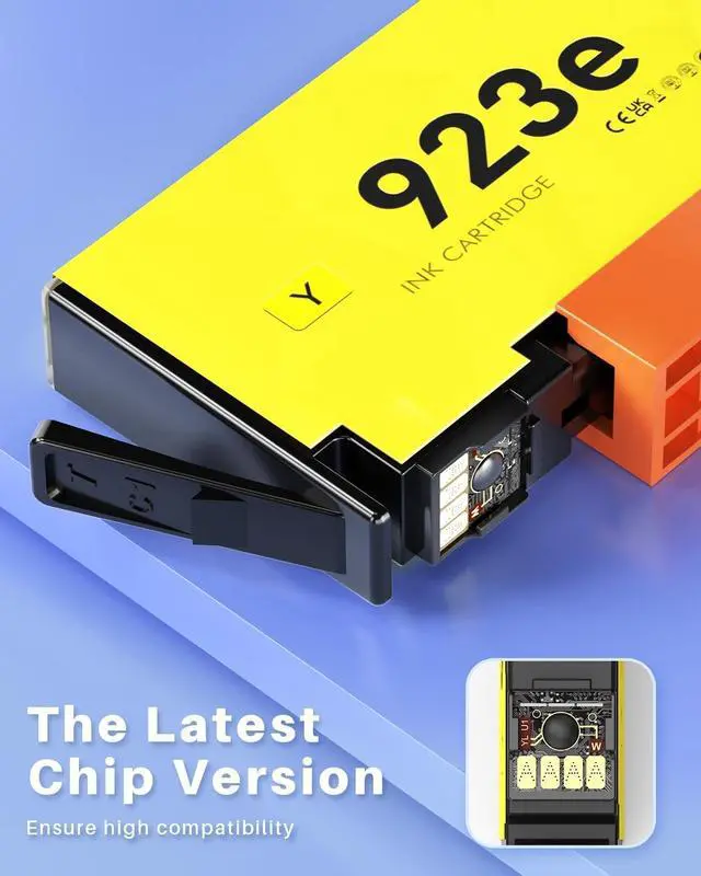 Alt view image 3 of 7 - INK4U 923XL 923 Ink Cartridges Combo Pack Replacement for HP 923 (4 Pack)