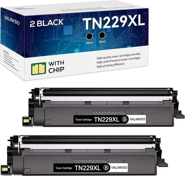 Main image of Compatible TN229XL Black Toner Cartridge Replacement for Brother TN229 TN229XL Toner Compatible with Brother HL-L3220CDW MFC-L3780CDW HL-L3280CDW MFC-L3720CDW HL-L3300CDW,High Yield 2 Black