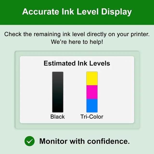 Alt view image 3 of 7 - Remanufactured 68 68XL 68e Replacement for HP 68 Ink Cartridges Combo Pack