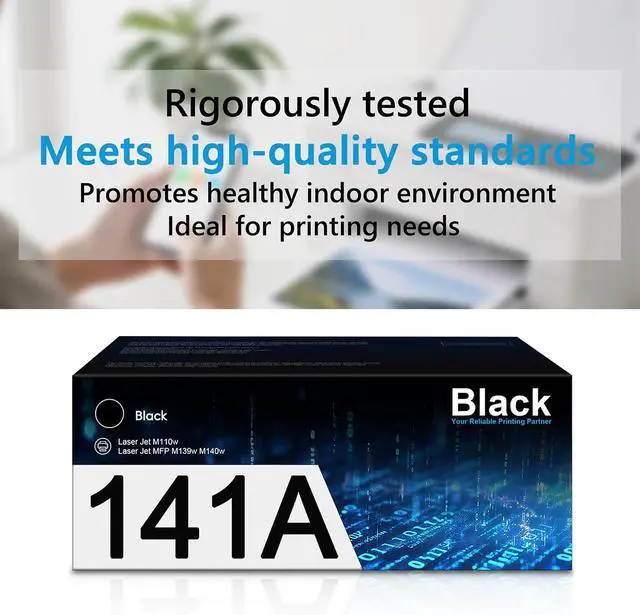 Alt view image 7 of 7 - 141A Black Toner Cartridge Set 2-Pack High Yield with Chip