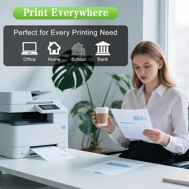 Alt view image 5 of 7 - 63XL Ink Cartridge Black and Color Replacement for HP 63XL Combo Pack