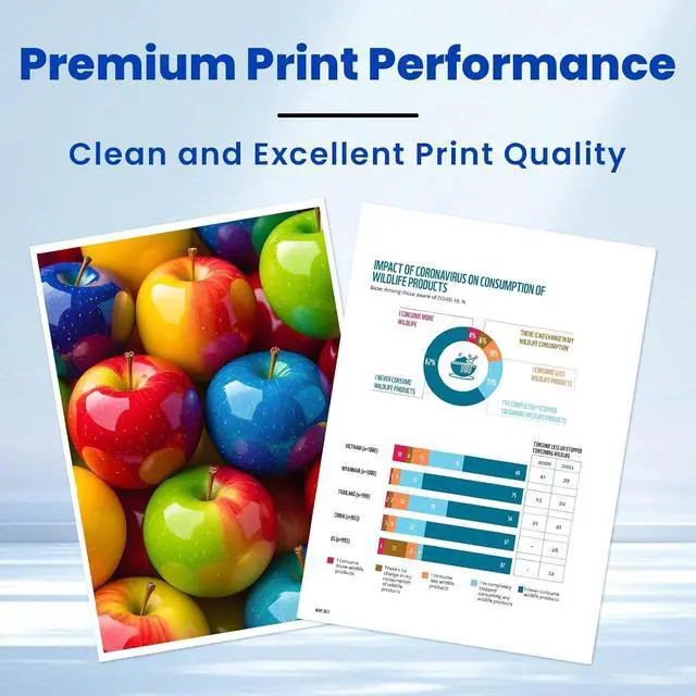 Alt view image 6 of 7 - Vylent T10 Toner Cartridge for Color imageCLASS X LBP1538C Printer 4-Pack