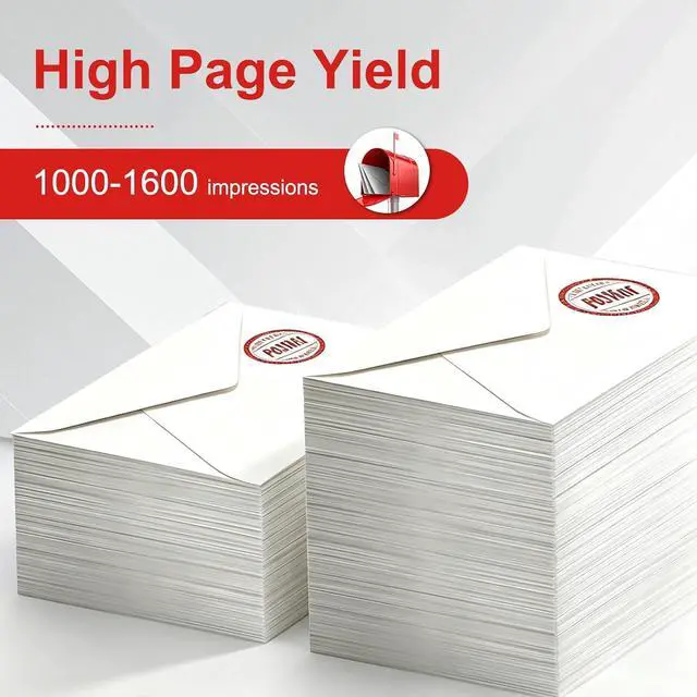 Alt view image 3 of 5 - SL-870-1 Red Ink Cartridge Compatible for SL870-1 XXL Fluorescent Red Ink