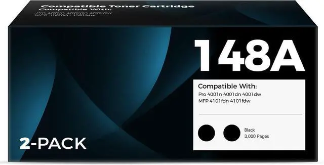 Main image of 148A Black Toner Cartridge 148 W1480A W1480X