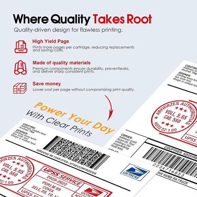 Alt view image 4 of 7 - SL-798-0 Red Ink Cartridges (2-Pack, 17 ML) Compatible for Pitney Bowes SL-798-0 Fluorescent Red Ink Cartridge for Postage Meters for SendPro C200, C300 and C400 Postage Meters