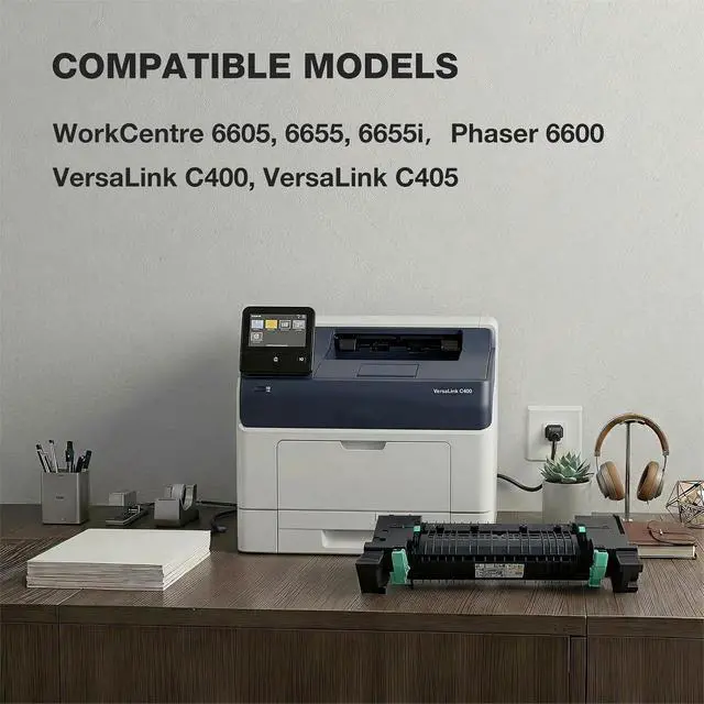 Alt view image 2 of 6 - Versalink C405 Fuser Unit (110V) 115R00088 Fuser Compatible with Xerox VersaLink C400 Fuser Kit WorkCentre 6655 6655i Printer