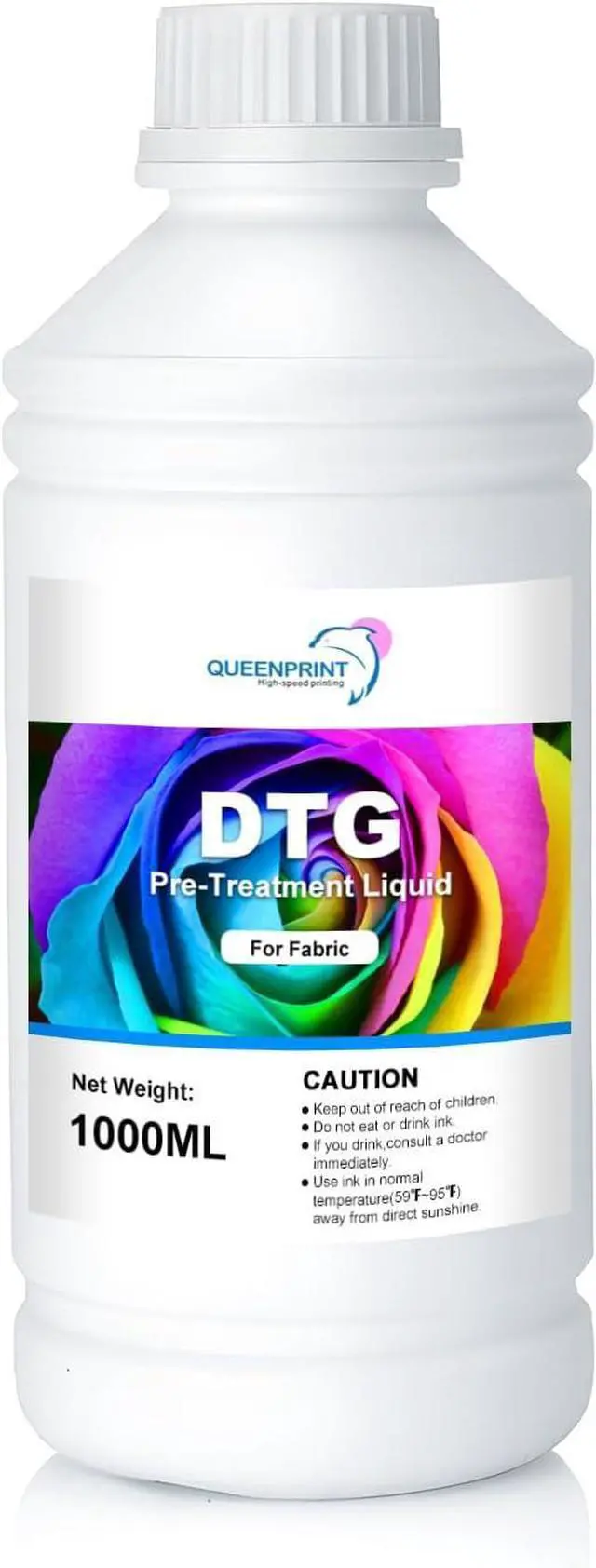 Main image of DTG Pre-Treatment 1000ML for Direct to Garment Printing Pre-Coating for Dark Color Fabric for DTG Printer with XP600 i3200 TX800 DX5 Dx6 Dx7 Printhead
