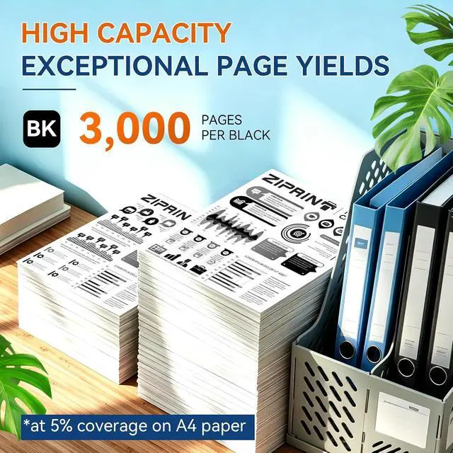 Alt view image 3 of 7 - ZIPRINT 58A Toner Cartridge Black 2 Pack CF258A LaserJet 58a with Chip