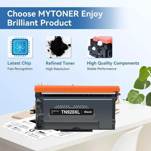 Alt view image 6 of 7 - TN920XL TN-920XL Toner Compatible for Brother HL-L6210DW L6210DWT Printer