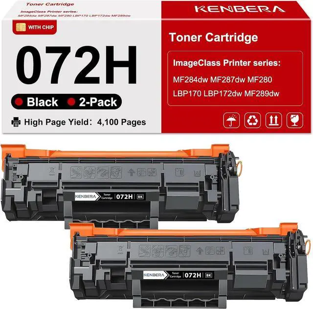 Main image of 072H Black Toner Cartridge High Yield Compatible for Canon CRG072 CRG-072H