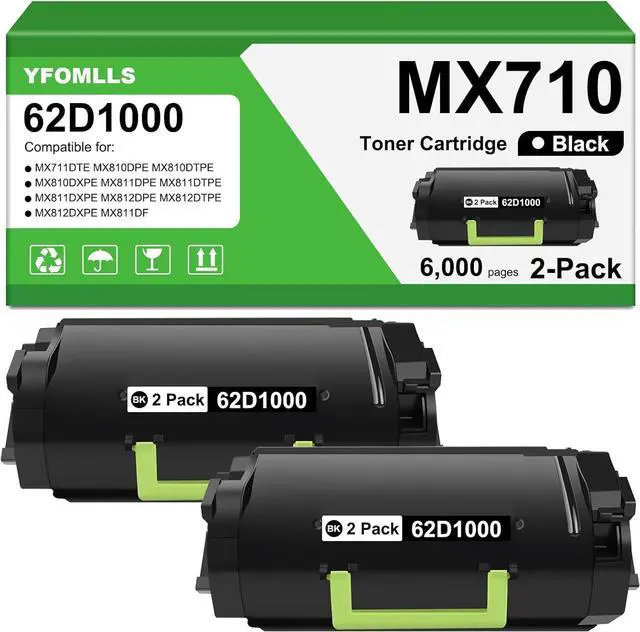 Main image of 62D1000 Toner Compatible for Lexmark 62D1H00 621H 62D1000 621 Toner