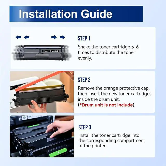 Alt view image 5 of 6 - TN635 TN635XL Toner Cartridge Set MFC-L8930CDW MFC-L8730CDW HL-L8430CDW