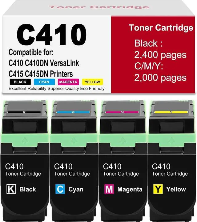 Main image of Compatible for C410/415 Toner 4P CMYK High Yield 8.4kpages