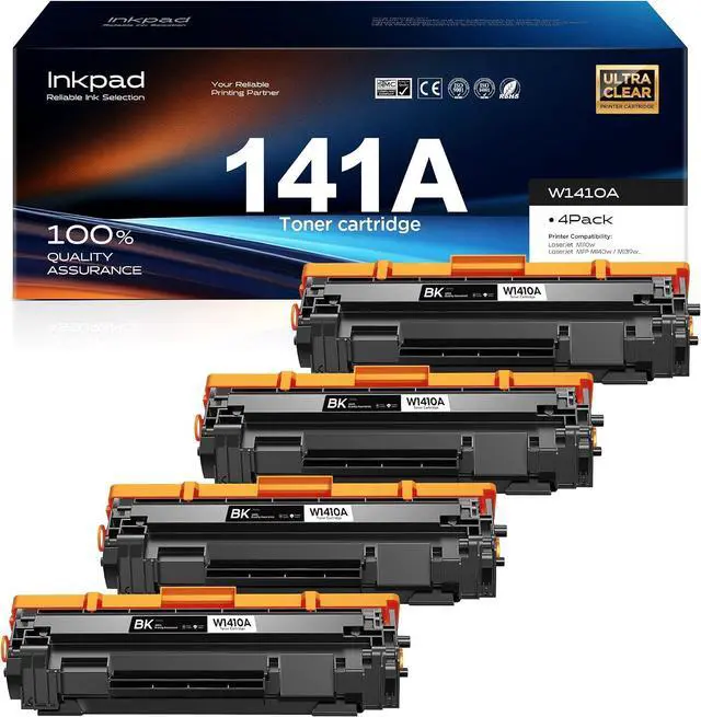 Main image of iNKPAD 141A Toner Cartridge Replacement for HP 141A W1410A Toner (4 Black)