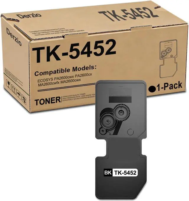 Main image of TK-5452k TK5452 Toner Cartridge Compatible for Kyocera TK5452K Toner