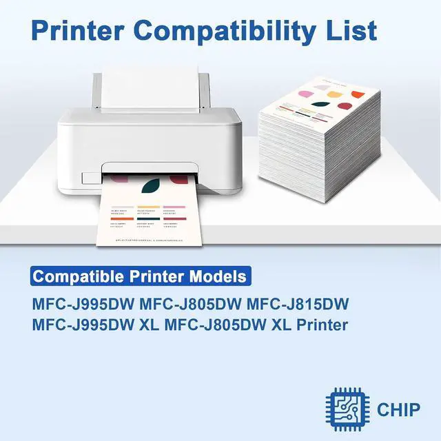 Alt view image 3 of 7 - KANTEN LC3033 LC3033XXL Ink Cartridge 4-Pack (with Chip) Ultra High-Yield
