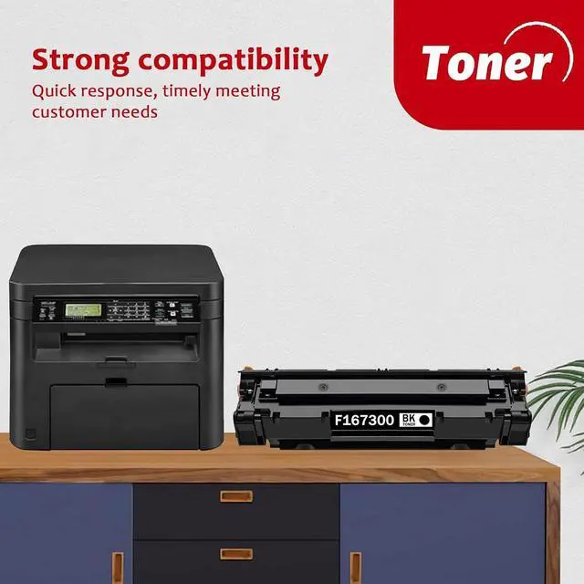 Alt view image 5 of 6 - F167300 Black Toner Cartridge (1-Pack) - Replacement for Canon F167300 Cartridge Compatible with F167300 Printer