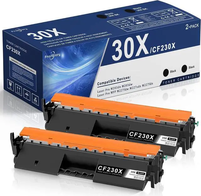 Main image of 30X CF230X Black High Yield Toner Cartridge 2-Pack