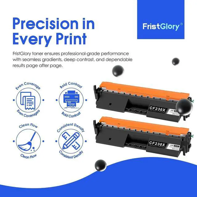 Alt view image 4 of 6 - 30X CF230X Black High Yield Toner Cartridge 2-Pack