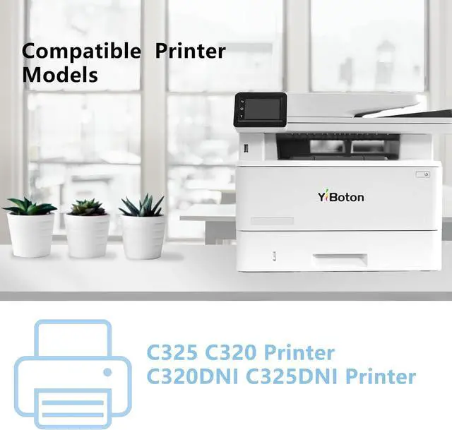 Alt view image 2 of 7 - C320 C325 Toner Cartridges Set, Replacement for Xerox 006R04820 006R04821 006R04822 006R04823, Compatible with Xerox C320 C325 Printer, Black Cyan Magenta Yellow 4-Pack High Yield