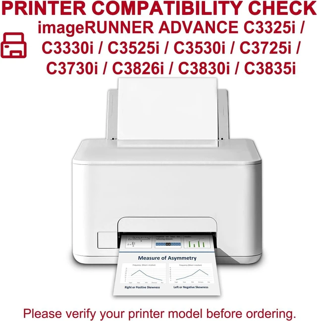 Alt view image 2 of 7 - GPR53 Toner 4-Pack Compatible for iR ADV DX High 116k
