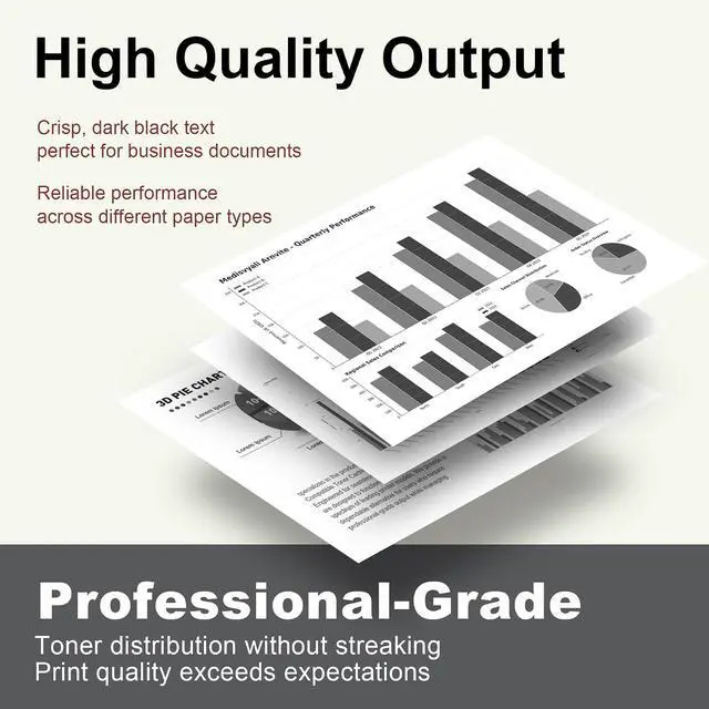 Alt view image 4 of 6 - 49A Toner Cartridge: 2 Pack High Yield 49A Black Cartridges Compatible for HP 49A Toner Cartridge Q5949A Work with 1160 1160Le 1320 1320n 1320nw 1320t 1320tn 3390 3392 Printer
