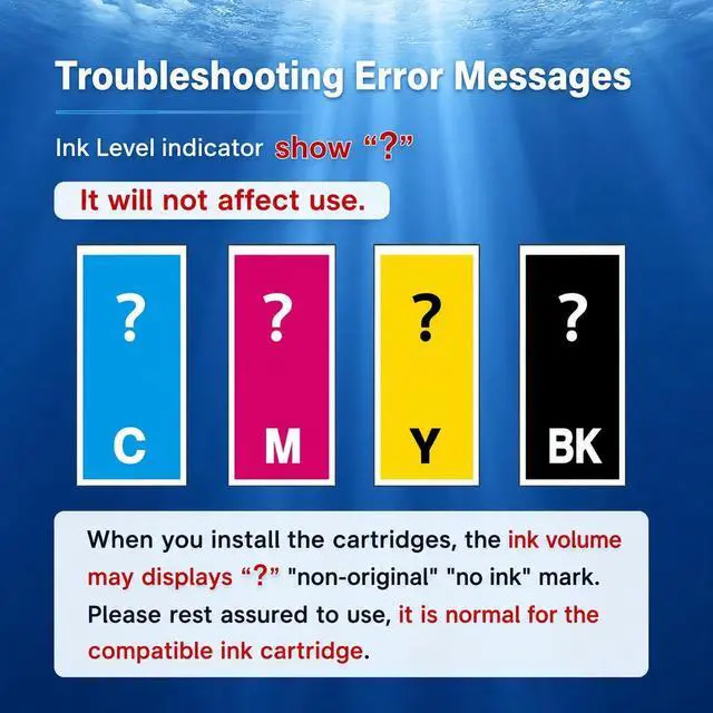 Alt view image 5 of 7 - LC3033XXL Ink Cartridges Super High Yield Replacement for Brother LC3033XXL LC3033 XXL LC3033 Ink Cartridge Compatible with MFC-J995DW MFC-J805DW MFC-J815DW Printers (2BK/1C/1M/1Y)
