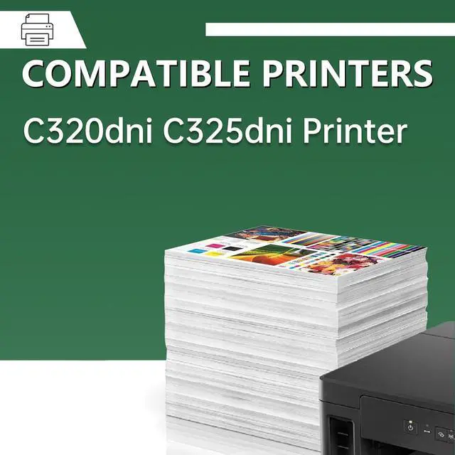 Alt view image 3 of 7 - C320 C325 High Capacity Toner Cartridges 4 Pack 8000 Pages