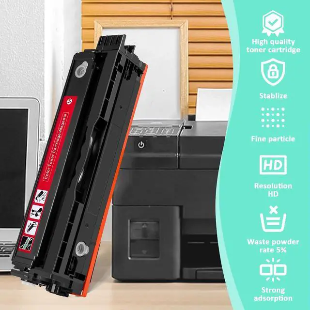 Alt view image 5 of 7 - for Lexmark MC3224 MC3326 Toner Cartridges (with Chip),C3210M0 Ink Cartridge for C3224dw MC3224i MC3224dwe MC3224adwe C3326dw MC3326i MC3326dwe C3426dw MC3426i Printer,Compatible with C320030(Magenta)