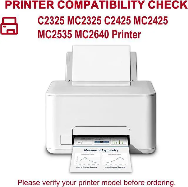 Alt view image 2 of 7 - Compatible for C2325H Toner 4P C2325/MC2325 High Yield 9.9k Pages