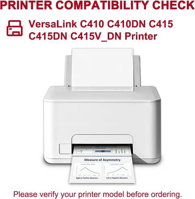 Alt view image 2 of 7 - Compatible for C410/C415 Toner 4-Pack High Yield 8.8k Pages
