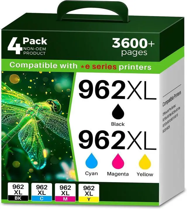 Main image of Q-image 962XL Ink Cartridge Combo Pack Replacement for OfficeJet Pro 9015e