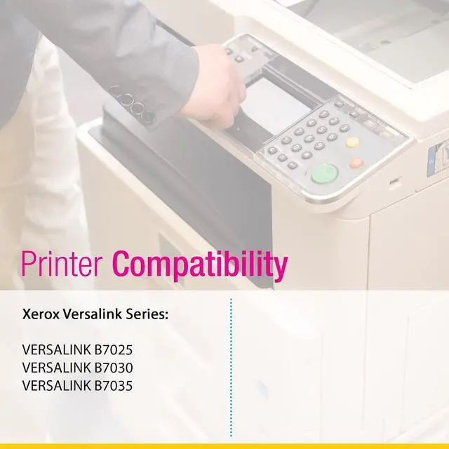 Alt view image 5 of 6 - CS Replacement Compatible with Xerox B7025H Toner Cartridge 106R03394