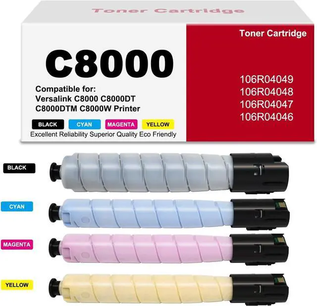 Main image of Compatible for VersaLink C8000 Toner CMYK High Yield 70.4k Pages