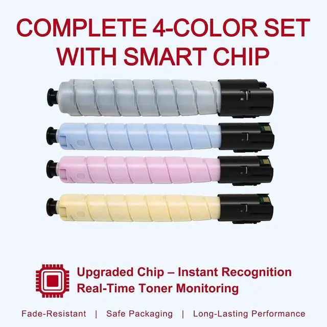 Alt view image 3 of 7 - Compatible for VersaLink C8000 Toner CMYK High Yield 70.4k Pages