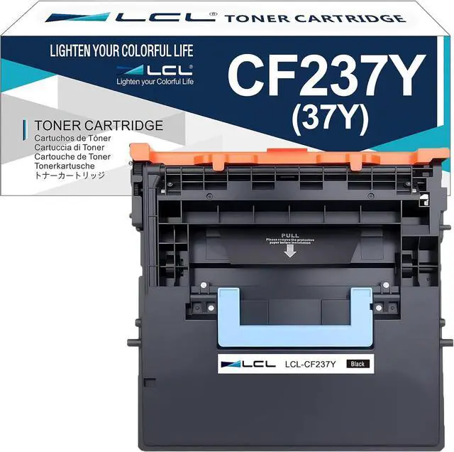 Main image of LCL CF237Y Black Super High Yield Toner Cartridge Replacement for HP 37X 37Y CF237X CF237Y M608 M608dn M608dh M608n M608x M609 M609dh M609dn M609x Flow MFP M631h M632 M632z M633z (1-Pack)