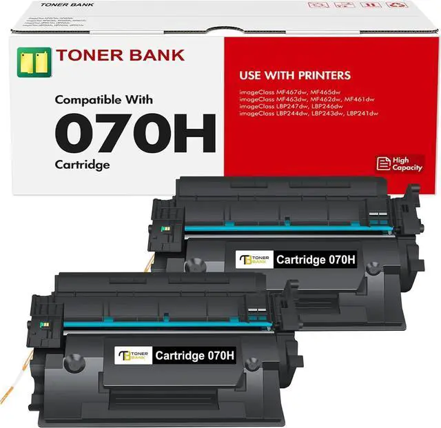 Main image of 070H 070 Black Toner Cartridge for Canon 070H 070 MF465dw Toner CRG-070H