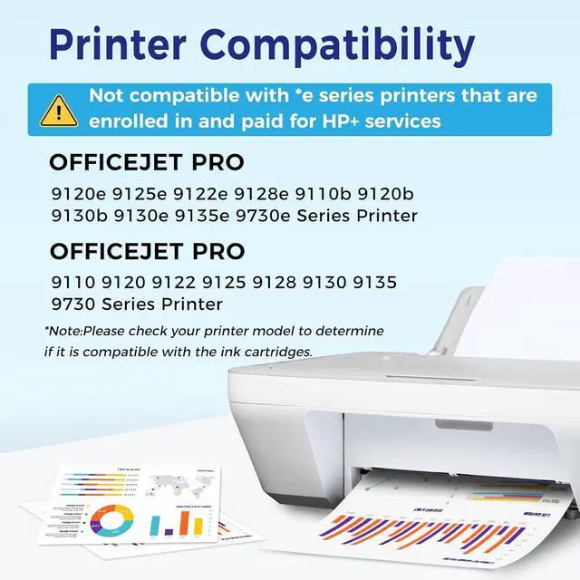 Alt view image 2 of 7 - 936XL 936 Ink Cartridges Replacement for HP 936 Ink Cartridges for HP 936e Ink 936XL Black and 936 Color Combo Pack for HP OfficeJet Pro 9120e 9730e 9130 9135e 9122e 9128e 9110b 9120b Printer