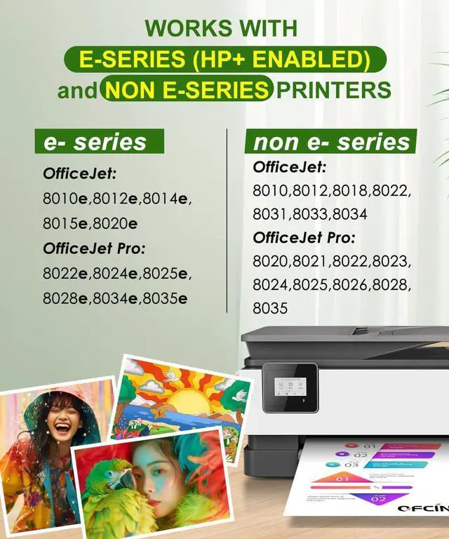 Alt view image 3 of 7 - 910XL Ink Cartridges Combo Pack Replacement for HP 910 HP 910XL Ink