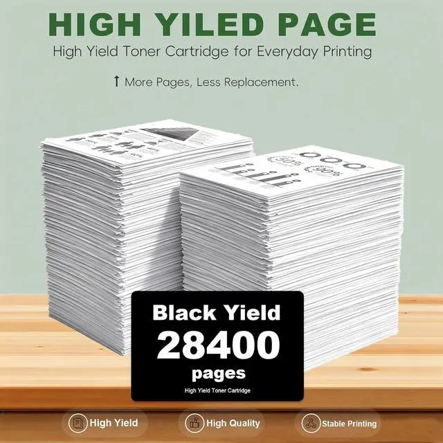 Alt view image 3 of 6 - 66S1H00 High Yield Toner Cartridge Use for MS531 MS531dw MX532 MX532adwe Printers (1 Black)