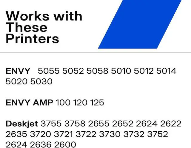 Alt view image 2 of 7 - 65XL Ink Cartridges Replacement for HP 65 XL Black Pack for HP65 HP65XL with Printer Deskjet 3755 3758 3772 3752 3720 3722 2600 2622 2652 2655 2624 2635 2640 Envy 5055 5000 5070 5052 5010 AMP 100 120