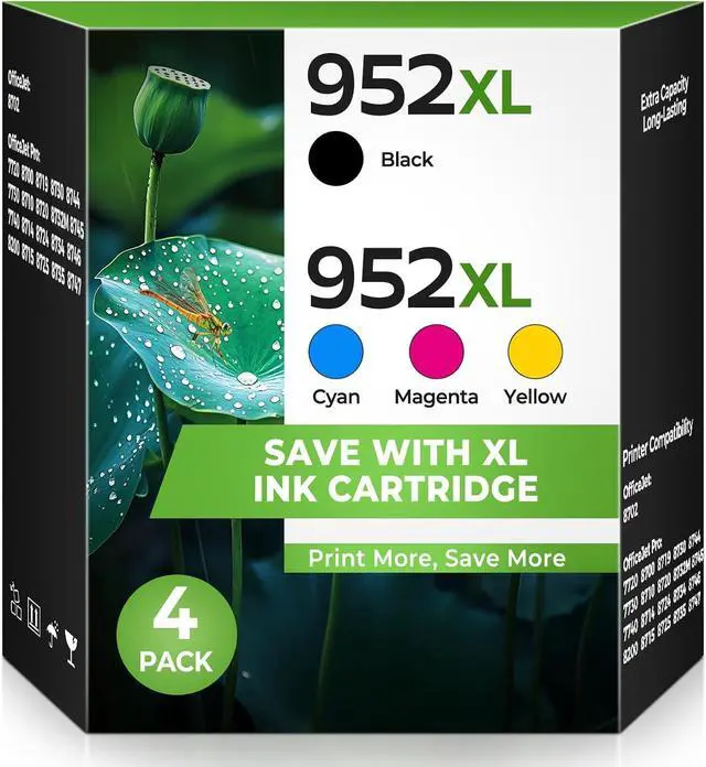 Main image of 952XL Ink Cartridges Combo Pack for HP 952 XL 952XL HP952 Ink Cartridge