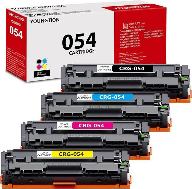 Main image of 054 Toner Cartridge Set Compatible mf642cdw Toner cartridges (4PK, BKCMY)