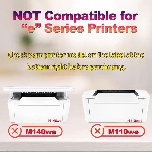 Alt view image 3 of 7 - Compatible W1410A 141A Black Laser Jet Toner Cartridge for HP M140w M110w