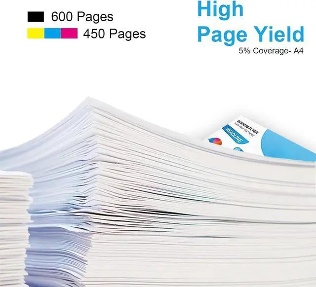 Alt view image 4 of 7 - 64XL Ink Cartridge 3Pack High Capacity (2 Black, 1 Color)