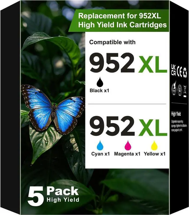 Main image of 952 952XL Ink Cartridges Office Jet Pro 8710 7740 for HP 952XL 952 HP952 HP952XL Ink Cartridges Combo Pack Work with HP Office Jet Pro 7740 8710 8720 8210 7720 8730 8716 8725 8740 Office Jet 8702