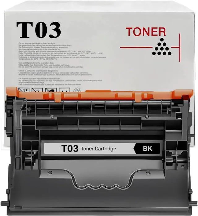 Main image of T03 Toner Cartridge Black Compatible for ImageRunner Advance 525iF 525iFZ 615iF 615iFZ 715iF 715iFZ DX527iF 527iFZ 617iF 617iFZ 717iF DX529iF 529iFZ 619iF 619IFZ Printer